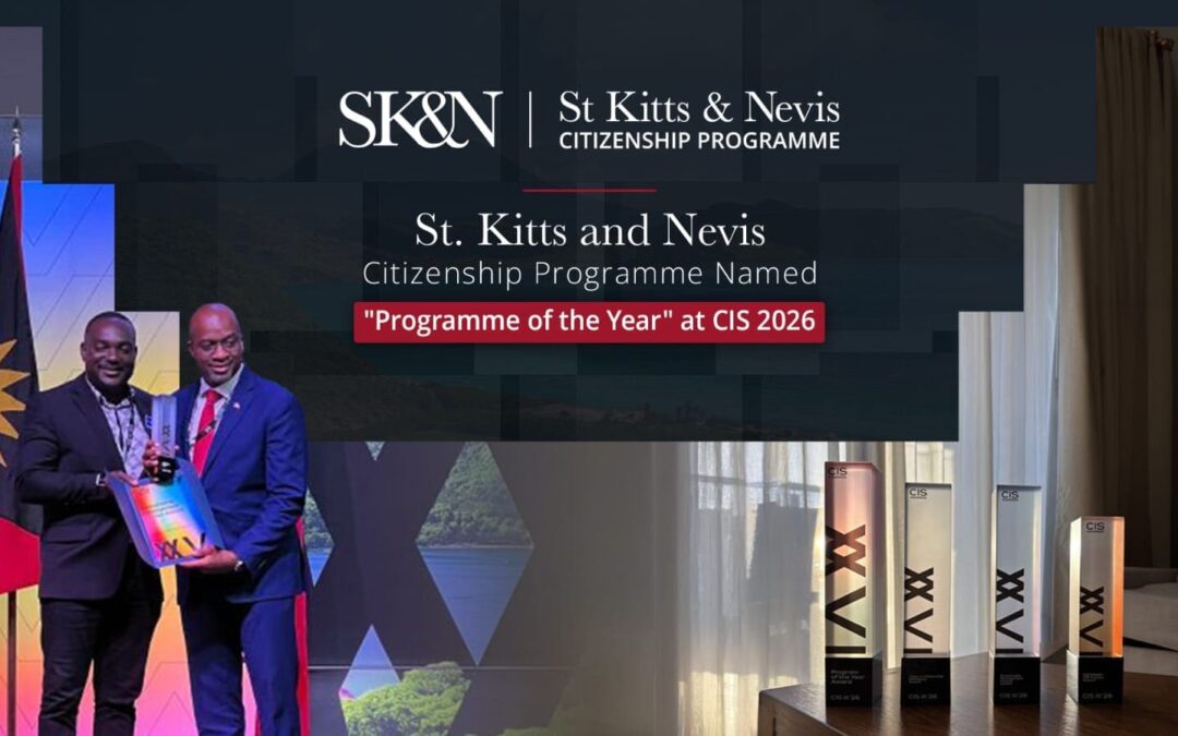 ST. KITTS AND NEVIS CITIZENSHIP PROGRAMME NAMED “PROGRAMME OF THE YEAR” AT CIS 2026